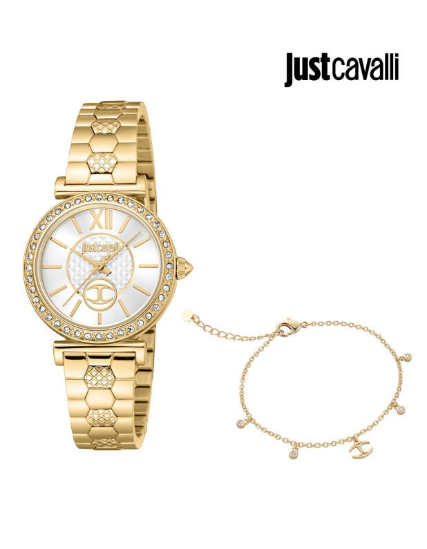JUST CAVALLI Ladies Watch with Bracelet
